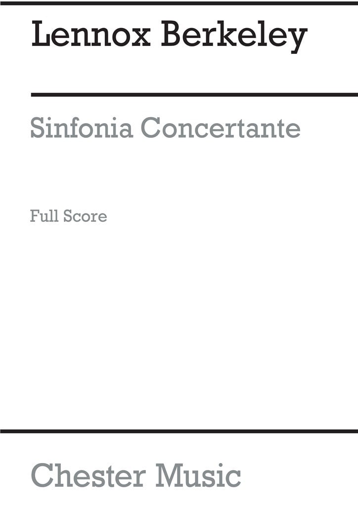Sinfonia Concertante Op.84